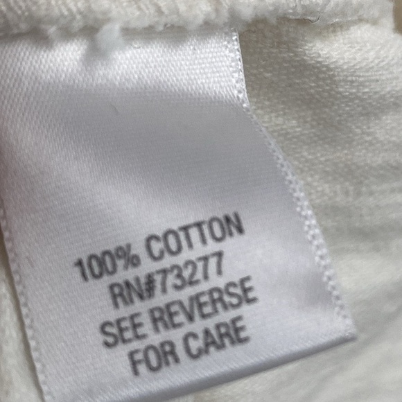 croft & barrow button down front Longsleeve cream corduroy Shirt/Jacket, XL, NEW - Picture 9 of 11